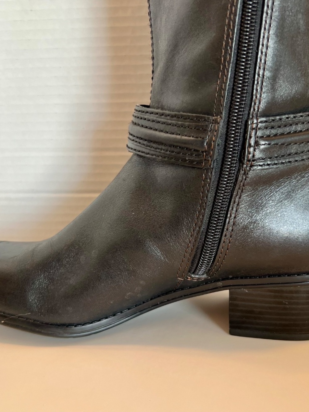 BANDOLINO Leather Coloradee Riding Boot 7.5 - Picture 6 of 15